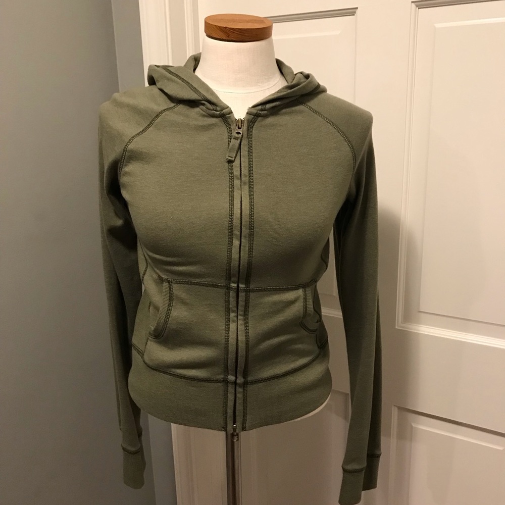 Abercrombie & Fitch full zip sweatshirt, large